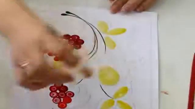 Работа соской и пипеткой Петриковская роспись смотреть онлайн