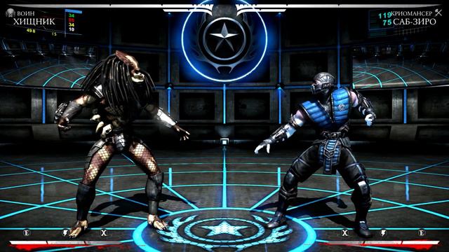 Mortal Kombat X Predator combo guide all variations | Хищник комбо гайд все варианты смотреть онлайн