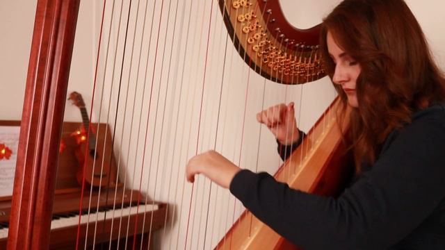 Rihanna - Umbrella (Harp Cover) смотреть онлайн