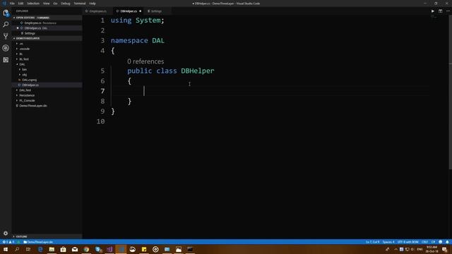 Demo Mô hình 3 lớp bằng C#/.NET Core và MySQL смотреть онлайн