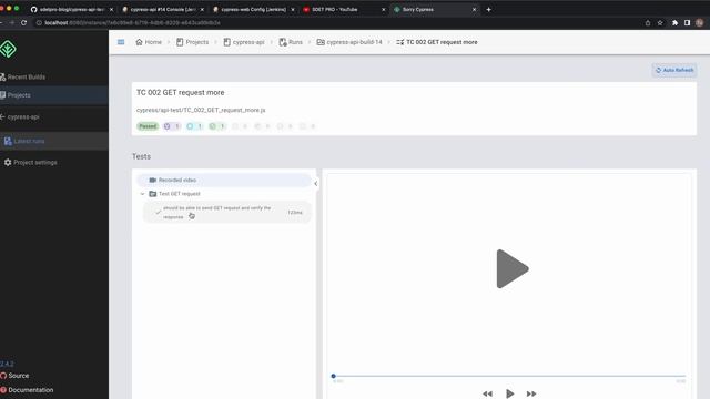 Cypress for beginners | Execute test in PARALLEL with sorry-cypress from Jenkins смотреть онлайн