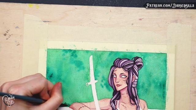Q+A pt. 2 ☾ Let's Paint and Chat смотреть онлайн