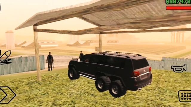 Toyota Land Cruiser 6x6 (Solo Dff) || GTA San Andreas Android смотреть онлайн