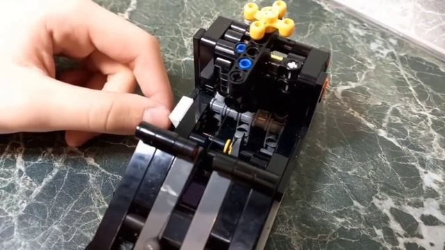 ULTRA-MINI: Обзор Самоделки Lego Эвакуатор. #лего #legotechnic #technic #теги  #42100 #обзор #lego