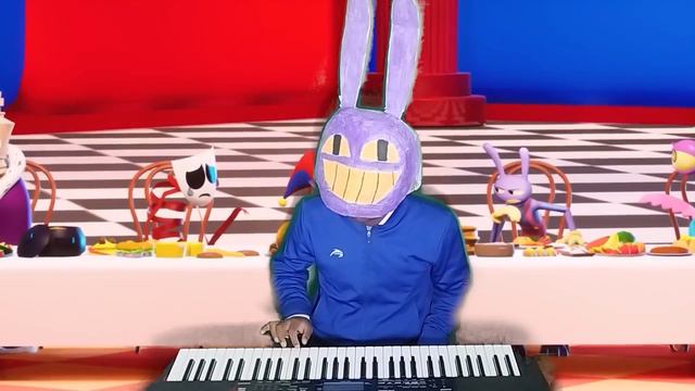 Jax Playing The Amazing Digital Circus Piano Theme Song #theamazingdigitalcircus