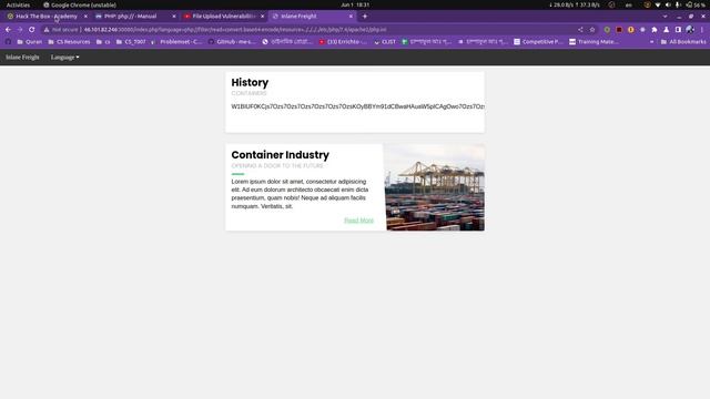 LFI || FILE INCLUSION || PHP Wrappers || Hack The Box || Try to gain RCE (htb) смотреть онлайн