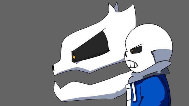 LSF!Sans gaster blaster test animation (undersave:LSF(my undertale au's)) смотреть онлайн