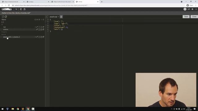 Create files from client side JavaScript code on the Boomla Platform смотреть онлайн