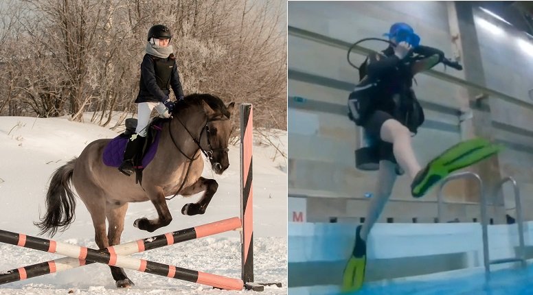 Дайвинг Леры для получения международного сертификата "Open water kids". Занятие N3 19.03.2023 г.