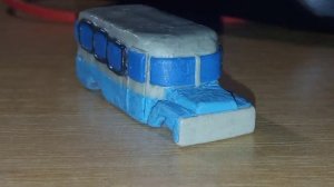 КАВЗ 685 из пластилина