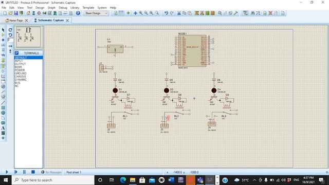 NODE MCU INTERFACE UNIT PCB DESIGN смотреть онлайн