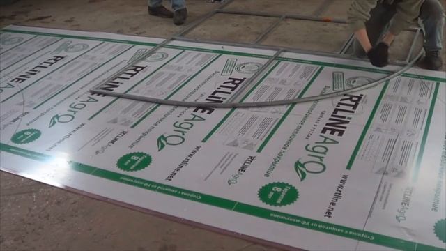 Правильный раскрой поликарбоната на теплицу 
