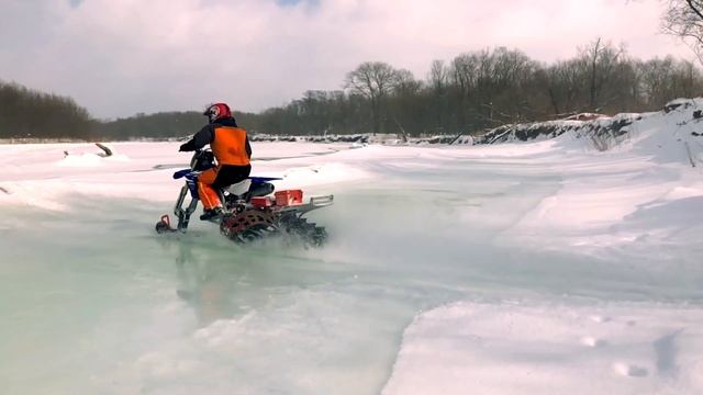 Сноубайк гонка Snowbike Sakhalin Cup смотреть онлайн