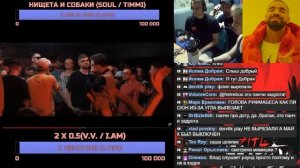 РВАТЬ НА БИТАХ:НИЩЕТА И СОБАКИ vs 2x0.5[Реакция со стрима]