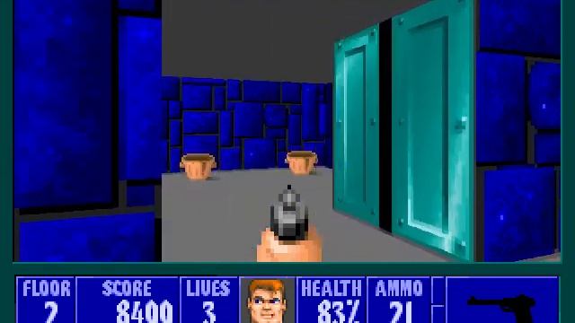 Учимся играть# 1 - Wolfenstein 3d смотреть онлайн