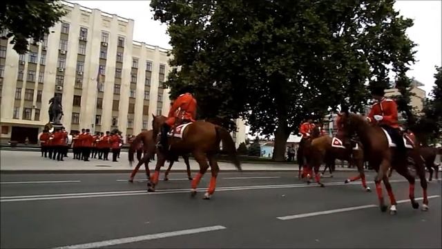 Казачьи конники в Краснодаре смотреть онлайн