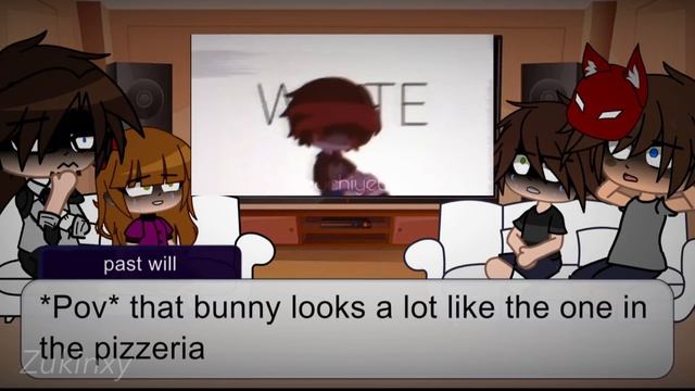 Past Aftons React To Their Future (No Mrs Afton) / My Au / [Past Aftons]