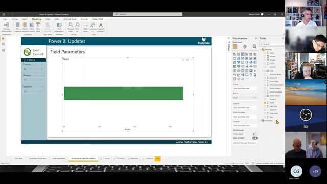 How to use Field Parameters in Power BI смотреть онлайн