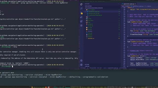 Building an Operator using Kubebuilder смотреть онлайн