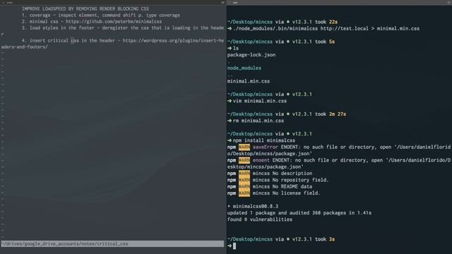 CRITICAL CSS - IMPROVE LOAD SPEED BY REMOVING RENDER BLOCKING CSS смотреть онлайн