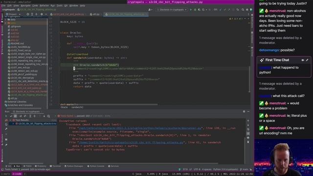 Computer Hacking - Cryptopals 7/n (ECB cut-and-paste revisited, CBC bitflipping attacks) смотреть онлайн
