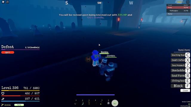 Yomi-Yomi No Mi Showcase | Grand Piece Online смотреть онлайн