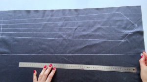 Как сшить галстук БЕЛЛЫ ХАДИД?/ Шью сама по выкройке БУРДА / Tutorial