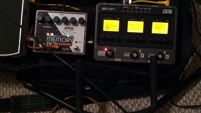 Zoom G3 Tape delay compared to Deluxe Memory Boy & DM-2 смотреть онлайн