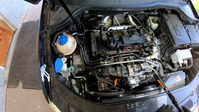 P0171 Code VW Passat B6/ PCV Valve Replacement смотреть онлайн