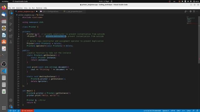 The singleton pattern смотреть онлайн
