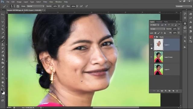 How to Change Color in to Dark Skin to Light Skin | Step By Step in HINDI @SOMNATHPHOTOGRAPHY смотреть онлайн