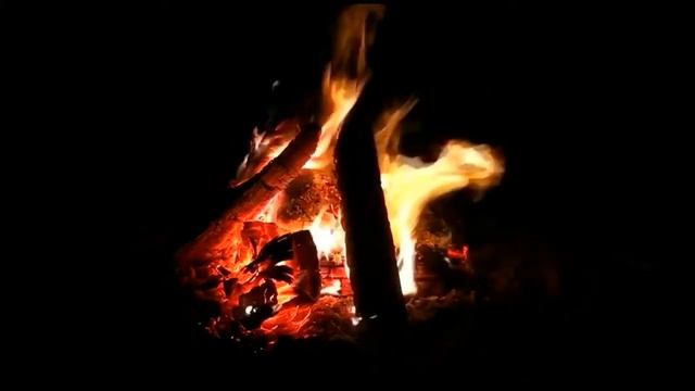 звук горящего костра смотреть онлайн