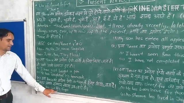 English grammar Present perfect tense part -1 смотреть онлайн