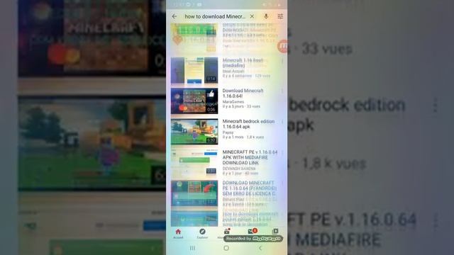 How to download Minecraft ( 1.16.0.64 ) on Android phone and item is in the description смотреть онлайн