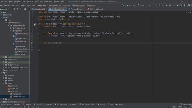 05. Retrieving list of users from firebase database - Android Video Call With WebRTC and Firebase смотреть онлайн