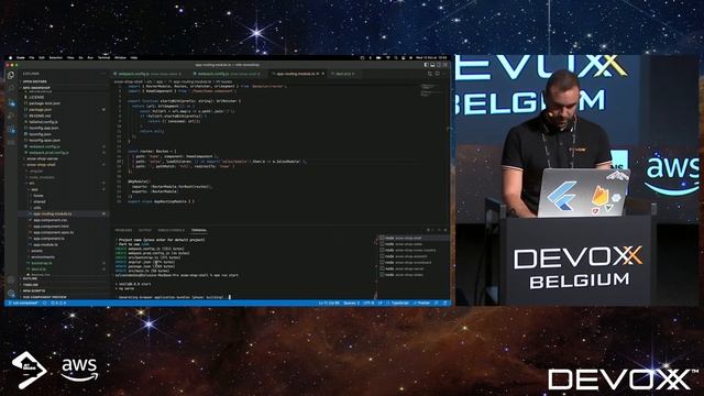 Let's build together a microfrontends application combining multiple frameworks using Module Federa смотреть онлайн