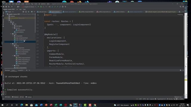 26. Curso Angular 12 [2021] - Logout, Auto Login, Auto Logout смотреть онлайн