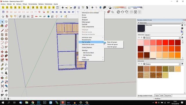 (08/12) TUTORIAL SKETCHUP - COMO GIRAR UNA PIEZA O UN MUEBLE смотреть онлайн