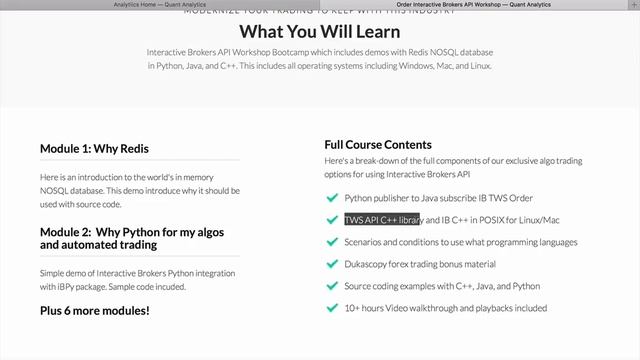 Intro preview to new quant future options courses and Python infrastructure смотреть онлайн
