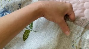 Салфетка из льна своими руками.