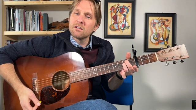 No Surprises Guitar Tutorial by Radiohead - Guitar Lessons with Stuart! смотреть онлайн