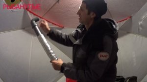 Обзор Теплообменника для зимней палатки. зимняя рыбалка  инфракрасная горелка купить теплообменни