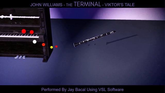 John Williams: Viktor's Tale, VSL Clarinet in Bb with Synchron Bösendorfer Upright, by Jay Bacal смотреть онлайн