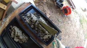 Тротуарная плитка, изготовление подробно, замес раствора