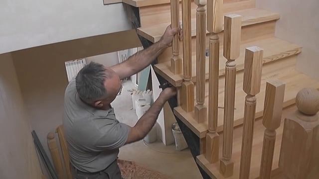 Как крепить балясины. Как закрепить балясины ровно и прочно. смотреть онлайн