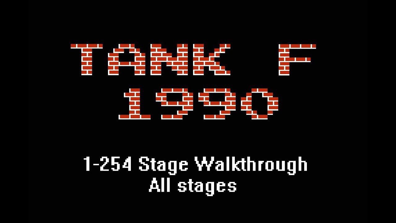 Tank F 1990 1-254 Stage Walkthrough all stages смотреть онлайн