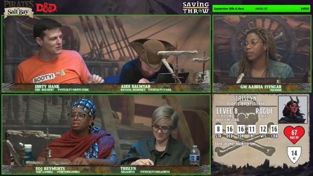Pirates of Salt Bay - Series Premiere! - D&D Actual Play смотреть онлайн