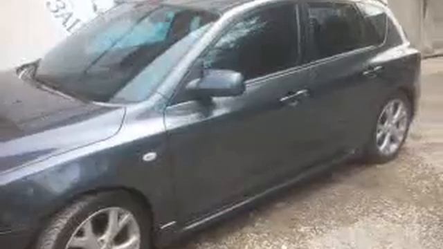 Мazda 3 тонировка Suntek HP-50 Blue