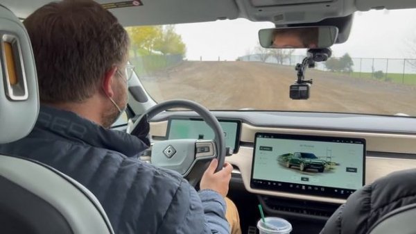 I Drive The Highly Anticipated Rivian R1T For The First Time!