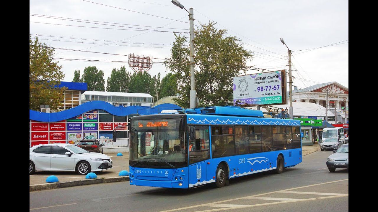 🟡ТРОЛЛЕЙБУСЕ ИЗ МОСКВЫ🟡Маршрут 10🟡2016 г. в.🟡
